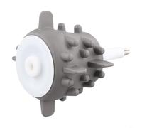 Pelador de ajos de silicona, accesorio eléctrico para pelar ajo de 2 L y 3 L, picadora de carne, para cocina, ayuda para pelar verduras, gris (3 L)