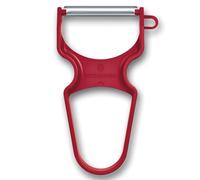 Pelador de verduras RAPID 11 cm, hoja recta, rojo, plástico, Victorinox