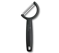 Pelador de verduras RHO 16 cm, hoja recta, negro, plástico, Victorinox