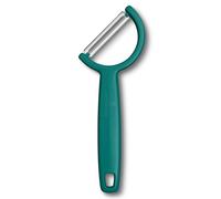 Pelador de verduras RHO 16 cm, hoja recta, verde, plástico, Victorinox