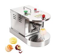 Peladora automática comercial de limones y naranjas, peladora eléctrica de frutas y verduras con altura ajustable, 500 unidades/hora, herramienta para pelar frutas para kiwis, mangos