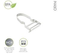 Pelapatatas acero inox 5 x 10,6 (alt.) cm.