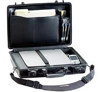 PELI 1490CC1 Maletín portátil estanco y Resistente a los Impactos, IP67 estanco e Impermeable al Polvo, 14L de Capacidad, Fabricado en EE.UU., Color Negro