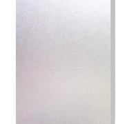 Película adhesiva para ventanas Unyqoos® – Adhesiva estática, sin pegamento, de 45 cm x 3 m, PVC, blanca (opaca), opaca y reutilizable, fácil de instalar para ventanas y baños
