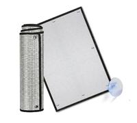 Película Aislante Térmica para Ventana,Película Protección Solar Anti-UV,Lámina De Ventana Opaca De Aluminio,Película Reflectante Privacidad para Puertas y Ventanas Cristal,W×H-70x180cm/28 * 71in