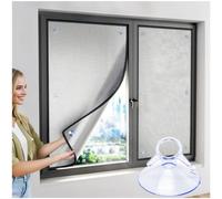 Película Aislante Térmico de Aluminio, Película Protectora Solar con Ventosas, 30 50 80 90 100 cm Protección UV y Calor Película Reflectante Aluminio Antivistas para Techo Oficina(40cmx140cm)