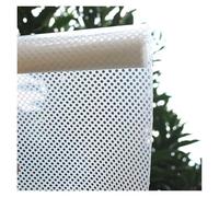 Película de privacidad for ventanas, película de malla perforada for ventanas, película de vinilo perforado unidireccional for privacidad de ventanas, rollo adhesivo for vidrio(White,200 x 90 cm (78.7
