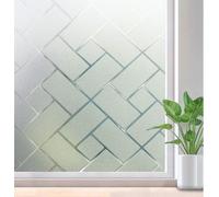 Película de privacidad para ventana, pegatina adhesiva estática de vidrio esmerilado para ventana, revestimiento de vinilo para decoración del hogar, oficina y baño 45x300cm