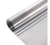 Película de privacidad, Sun Blocking Anti UV Tint, Reflective Privacy Self Adhesive Stick on with Heat Control, Mirror Glass Cover for Home, House, Door Use, See Out Not in