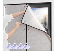 Película De Ventana Protección Solar Privacidad,Película Reflectante Aislamiento Térmico De Aluminio,Lámina para Cristales Anti-UV Anti-Calor,Película Opaca,Personalizable,W×H-100x120cm/39 * 47in