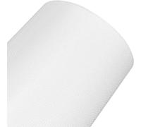 Película opaca para ventanas, perforada, de color blanco, de 50 x 500 cm, fabricada en PVC