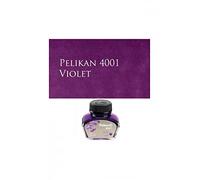 Pelikan – Tinta para pluma estilográfica 4001 – frasco de vidrio 30 ml, morado, caja de regalo