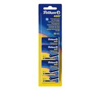 Pelikan 330845 - Cartuchos de tinta, 5 unidades, color azul | Pelikan Cartuchos de tinta estándar 4001 azul real, 30 unidades (5 x 6)