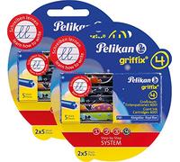 Pelikan 4001 Griffix Cartuchos de tinta de gran capacidad Paquete blister de 4 x 5 piezas (20 cartuchos en total)