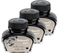 Pelikan 4001 - Tintero, 30 ml, 1 pieza, 3er Pack | schwarz, 1