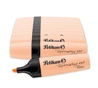 Pelikan 817363 490 - Rotulador (10 Unidades, en Caja Plegable), Color Naranja