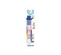 Pelikan 817875 - Rotulador de tinta (2 unidades), color azul