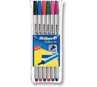 Pelikan 940 650 Fineliner 96, 6 piezas, 6 colores, caso