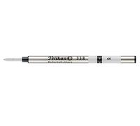 PELIKAN - Lote de 5 recambios para bolígrafo roller de tinta 338 punta grande, color negro
