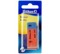 Pelikan BR 40 - Goma de borrar, paquete de 2 unidades, color rojo y azul