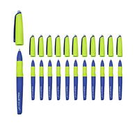 Pelikan Erase 2.0, Penna Cancellabile Ergonomica Roller, Inchiostro Blu, Set Penne per Destrimani e Mancini,Penne Cancellabili per la Scuola, Refill Blu Incluso, Ricaricabile, 12 Pezzi