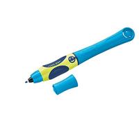 Pelikan Bolígrafo Griffix – Punta media para cartuchos de tinta, para zurdos y diestros – Azul