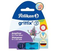 Pelikan griffix - Sacapuntas con recipiente colector, color azul océano, 1 unidad