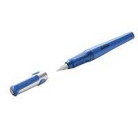 Pelikan Original - Pluma estilográfica para diestros (plumín mediano, 1 unidad), color azul