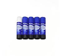 Pelikan Pelifix, Pegamento en Barra 20g, Pegamento Transparente, Lavable y Seguro Para los Niños, Sin Disolventes, Para la Escuela, Manualidades, Papel, Cartón y Fotografías, Paquete de 5 Piezas
