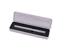 Pelikan Pluma Estilográfica INEO para Escuela y Oficina, Diseño Minimalista, de Aluminio, Recargable, en Estuche de Regalo de Metal Moldeado, Sostenible, Purple Mate