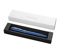 Pelikan, Pluma estilográfica Jazz Nobel Recargable, Diseño Moderno y Sofisticado, Plumín Mediano, Caja de Regalo Incluida, Color Zafiro