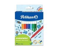 Pelikan Rotulador Colorella C302 817271, 24 colores en caja plegable