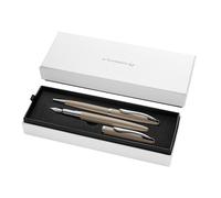 PELIKAN SET BOLIGRAFO Y PLUMA PELIKAN JAZZ NOBLE PARDO JAZZ NOBLE 18x6x2 Cms.