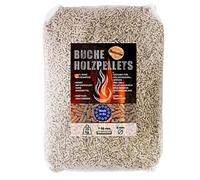 Pellets Madera Haya Roble BBQ Barbacoa Parrilla 15 kg 30 kg Bolitas de Madera Fumar Flameup, Tipo de Madera:Haya, Peso:30 kg