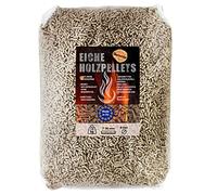 Pellets Madera Roble BBQ Barbacoa Parrilla 15 kg 30 kg Bolitas de Madera Fumar Flameup, Peso:30 kg