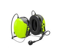 Peltor 3M Peltor CH3 FLX2 con micrófono y PTT - Contorno nuca Protectores auditivos con micrófono integrado y función PTT - ideales para una máxima