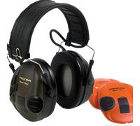 Peltor 3M Peltor SportTac - Verde y Naranja Protección auditiva para cazadores y/o tiradores deportivos