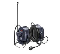 Peltor 3M WSLiteCom Plus Orejeras, MT73H7B4410WS6EU | SNR 32 dB, PMR446 MHz, analógicas, arnés de nuca