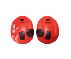 Peltor Cascos rojos para Peltor Sporttac Cascos rojos de reemplazo para auriculares antirruido Peltor Sporttac