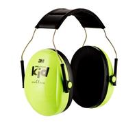 3M Orejeras para niños Peltor Kid – Ajustables, SNR 27 dB, 87–98 dB – Verde