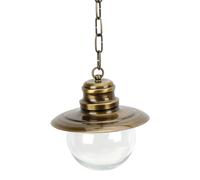 Pendelleuchte Cristal de Latón Ø20cm Pella Marítimo Exterior Balcón Terraza