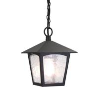 Pendelleuchte Negro Aluminio IP43 Exterior Rústico Ajustable Balcón Lámpara