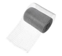 PENIKOKO Protector de Canalón de Acero Inoxidable Plata Malla Perforada para Drenaje, Instalación Sencilla y Bloqueo de Hojas, Adecuado para Uso Exterior en Bajantes