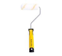 pennellificio 2000 | Rodillo para bordes, rodillo de pintura, de tela poliamida, con mango, para interiores, hidropinturas, ancho 10 cm - Made in Italy