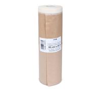 PENNELLIFICIO 2000 | Rollo de papel con cinta adhesiva, juego de enmascarar, protección paredes, rodapiés, muebles, dimensiones 20 cm x 20 m - Fabricado en Italia