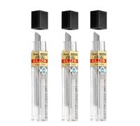 Pentel 0.5mm Tamaño 2B Oscuras Dureza Lápiz de Recambio Repuesto Cables Alta Polímero Super para Automático & Mecánico Lápices (Paquete de 3 Tubos - 36 Pieces)