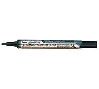 Pentel Rotuladores permanentes Maxiflo NLF50 – Juego de 3, punta cónica, negro