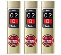 PENTEL AIN STEIN C272-0,2 mm - Juego de 3 envases de 20 minas