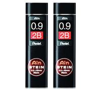 PENTEL AIN STEIN C279 - Juego de 2 cajas de 36 minas de 0,9 mm de dureza 2B