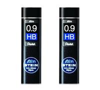 Pentel Ain Stein - Cables de recambio mecánicos (0,9 mm, HB, 2 unidades)